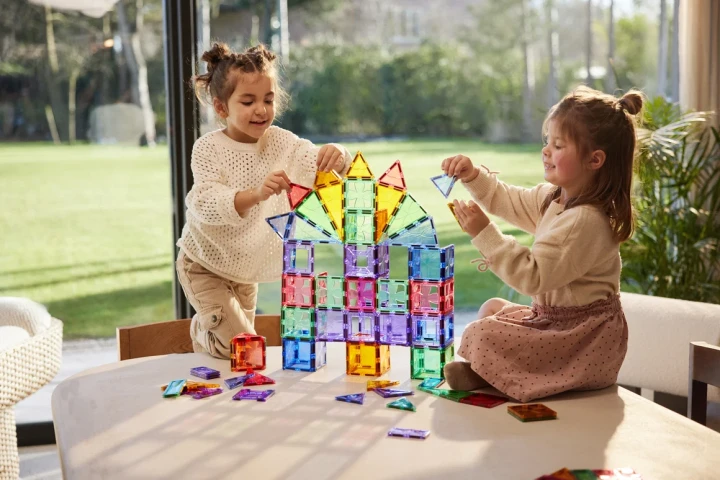 Cleverclixx Large Creative Pack Pastel – wspólna budowa dużego zamku
