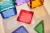 Cleverclixx Large Creative Pack Pastel – kwadratowe i trójkątne płytki