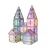 Cleverclixx Large Creative Pack Pastel – zamek z dwiema wieżami
