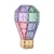 Cleverclixx Creative Pack Pastel – balon z klocków magnetycznych