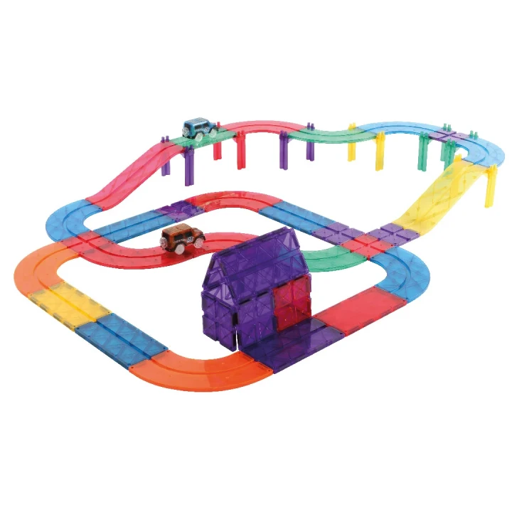 Cleverclixx Race Track: przykładowa rozbudowana konstrukcja toru wyścigowego