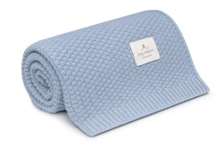 Kocyk merino baby blue
