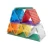 Cleverclixx Brick Tiles Pack Intense 16 elementów, geometryczna konstrukcja