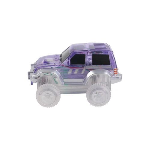 Cleverclixx Race Track Car Pastel Purple – fioletowy samochód do toru