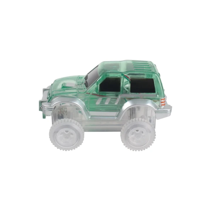 Cleverclixx Race Track Car Pastel Green – zielony samochód do toru
